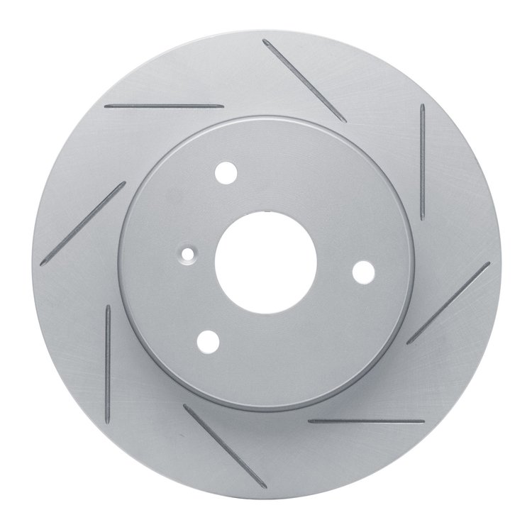 810-63090R Geoperformance Slotted Brake Rotor, 2005-2016 Smart, Position: Front Right
