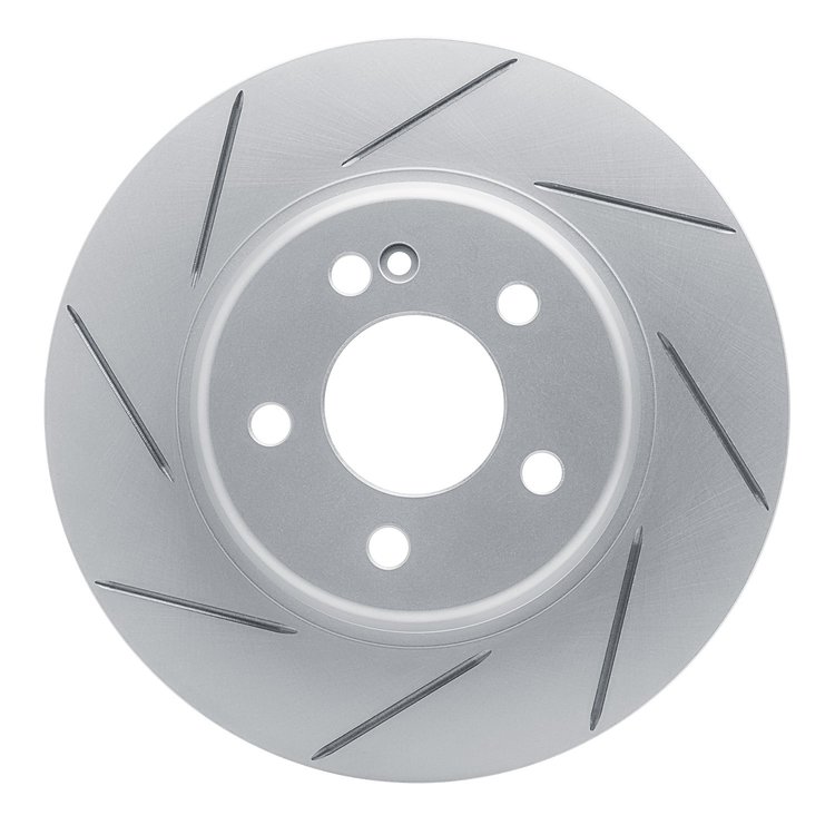 810-63118L Geoperformance Slotted Brake Rotor, Fits Select Mercedes-Benz, Position: Rear Left