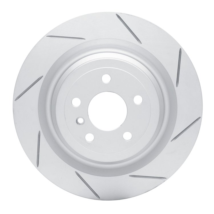 810-63150R Geoperformance Slotted Brake Rotor, 2013-2019 Mercedes-Benz, Position: Rear Right