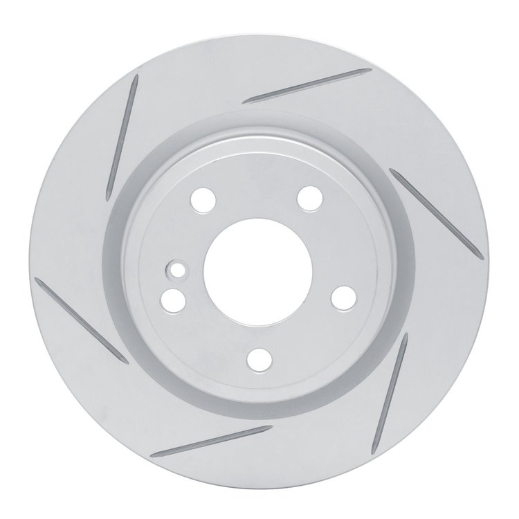 810-63163L Geoperformance Slotted Brake Rotor, 2014-2019 Mercedes-Benz, Position: Rear Left