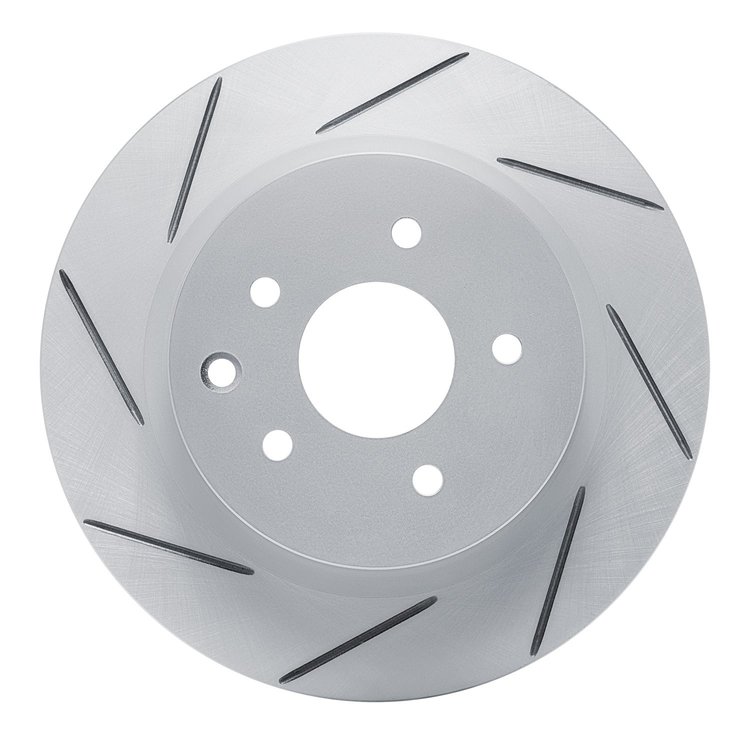 810-67055L Geoperformance Slotted Brake Rotor, Fits Select Infiniti/Nissan, Position: Rear Left