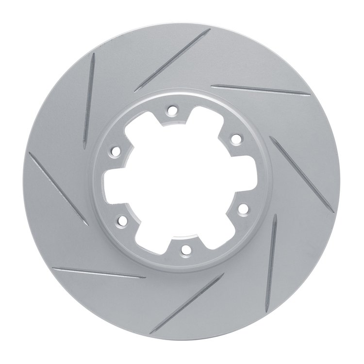 810-67084L Geoperformance Slotted Brake Rotor, 1996-2004 Infiniti/Nissan, Position: Front Left