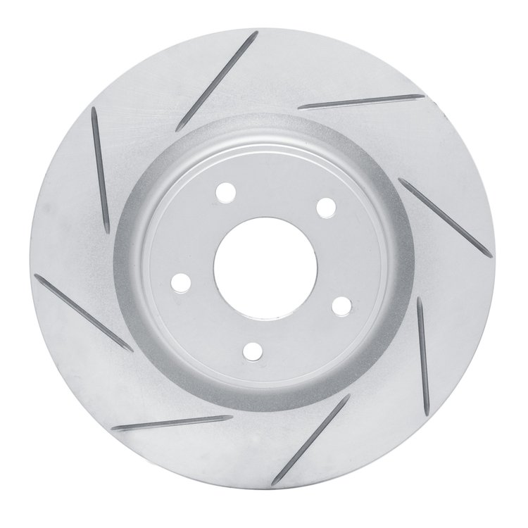 810-67104L Geoperformance Slotted Brake Rotor, 2014-2019 Infiniti/Nissan, Position: Front Left