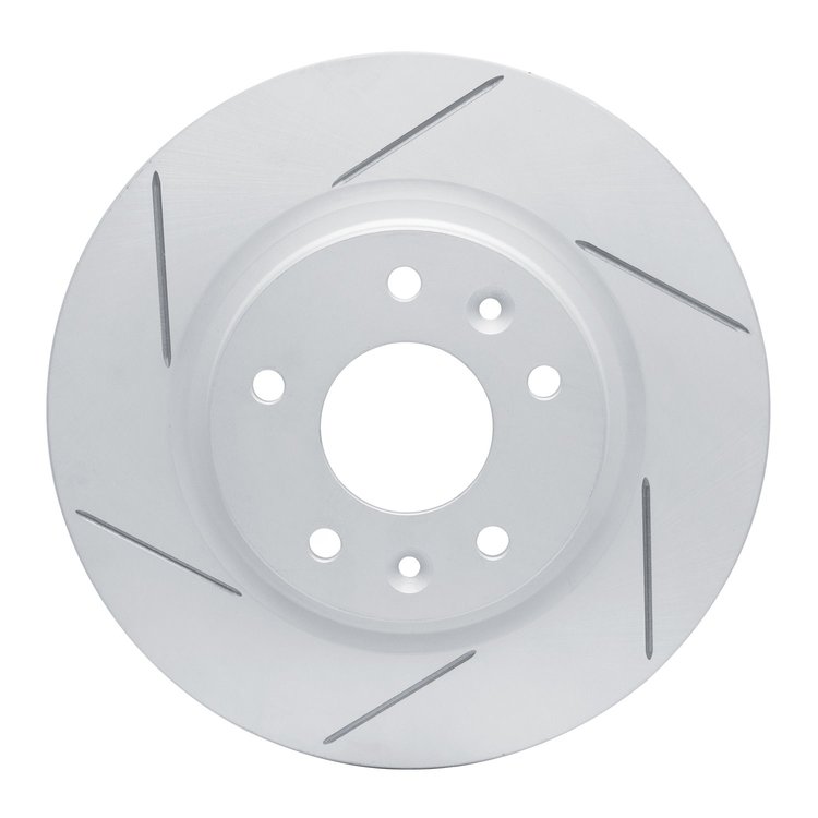 810-67106L Geoperformance Slotted Brake Rotor, Fits Select Multiple Makes/Models, Position: Front Left