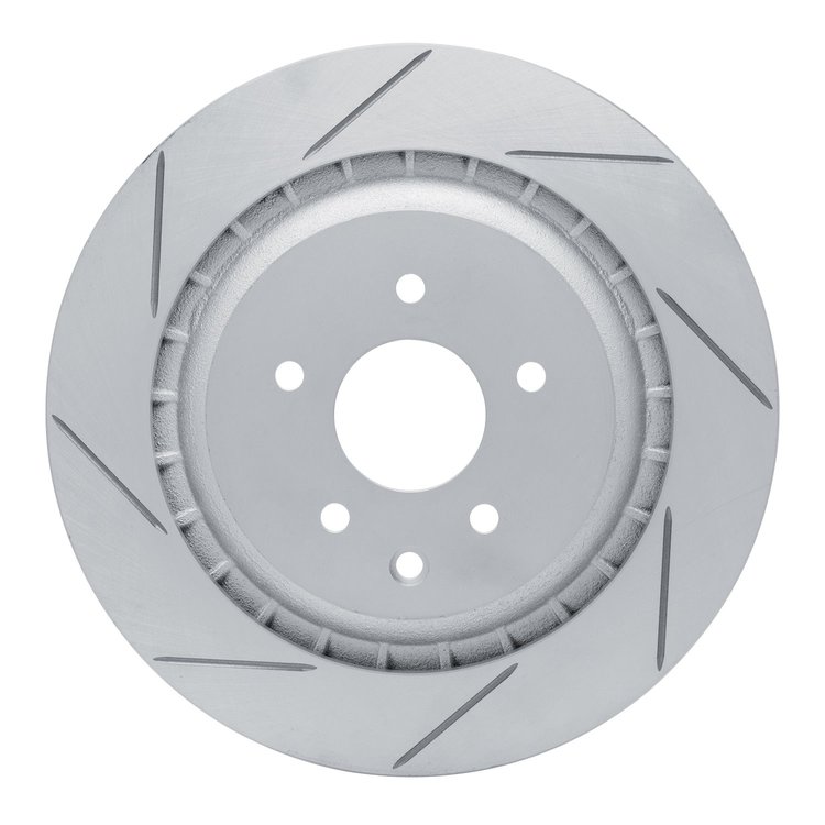 810-68013L Geoperformance Slotted Brake Rotor, Fits Select Infiniti/Nissan, Position: Rear Left