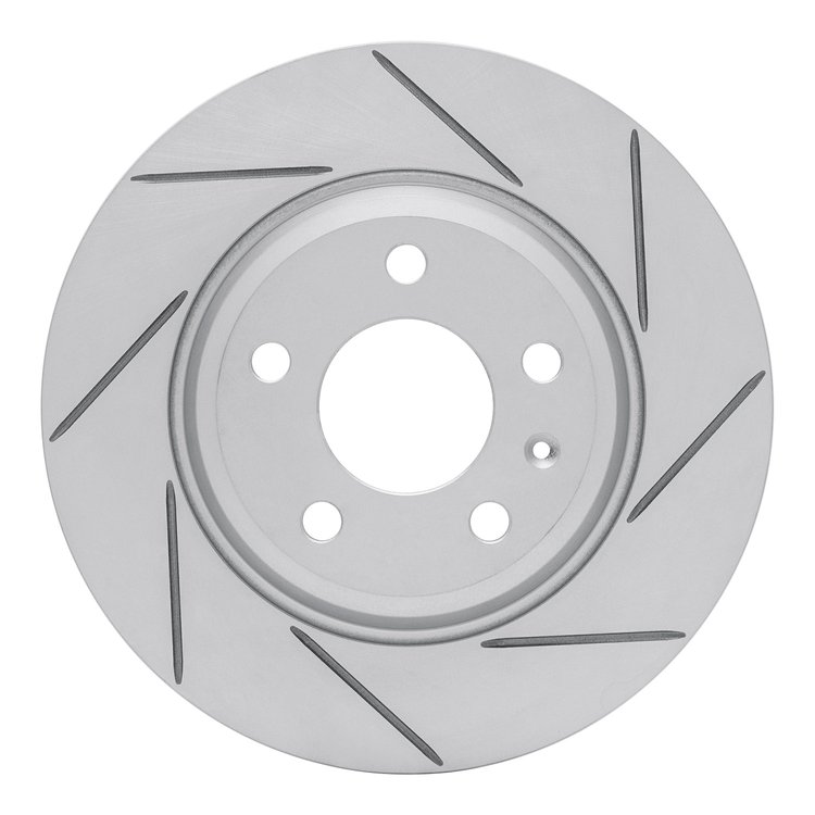 810-73061R Geoperformance Slotted Brake Rotor, Fits Select Audi/Volkswagen, Position: Rear Right