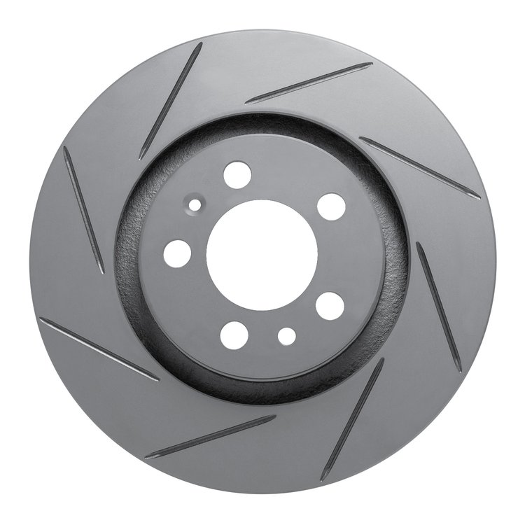 810-74016L Geoperformance Slotted Brake Rotor, 1998-2015 Audi/Volkswagen, Position: Front Left