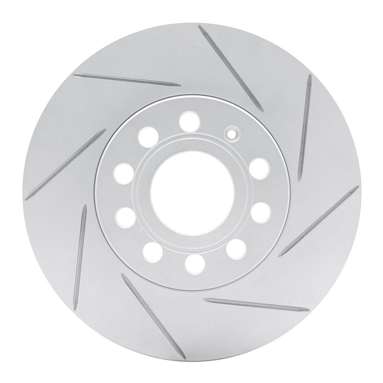 810-74028R Geoperformance Slotted Brake Rotor, Fits Select Audi/Volkswagen, Position: Front Right