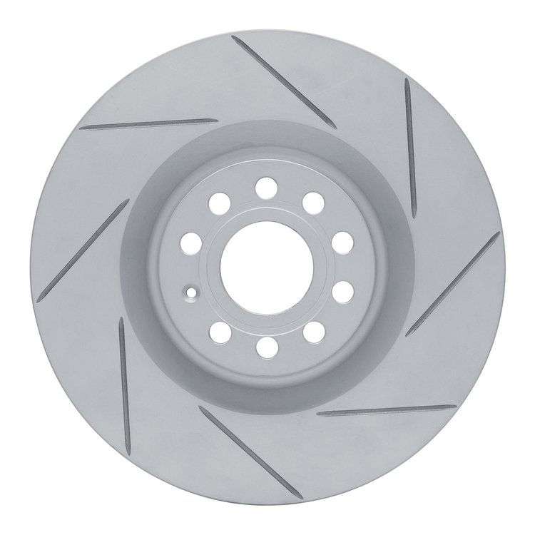 810-74029R Geoperformance Slotted Brake Rotor, 2006-2013 Audi/Volkswagen, Position: Front Right