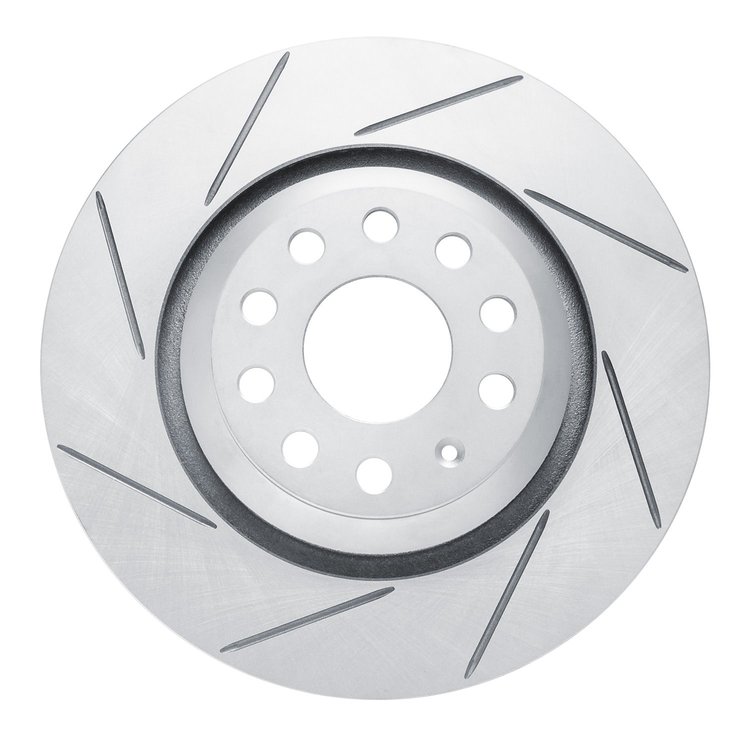 810-74030L Geoperformance Slotted Brake Rotor, Fits Select Audi/Volkswagen, Position: Rear Left