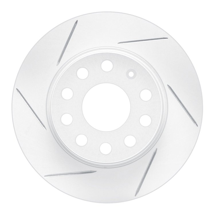 810-74031L Geoperformance Slotted Brake Rotor, Fits Select Multiple Makes/Models, Position: Rear Left