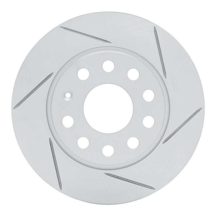 810-74031R Geoperformance Slotted Brake Rotor, Fits Select Multiple Makes/Models, Position: Rear Right