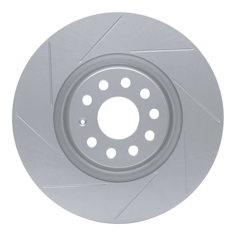 810-74034L Geoperformance Slotted Brake Rotor, Fits Select Multiple Makes/Models, Position: Front Left
