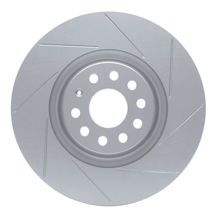 810-74034R Geoperformance Slotted Brake Rotor, Fits Select Multiple Makes/Models, Position: Front Right