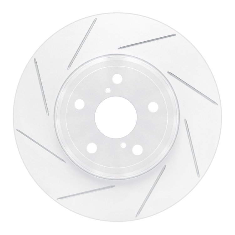 810-75009L Geoperformance Slotted Brake Rotor, 2001-2006 Lexus/Toyota/Scion, Position: Front Left
