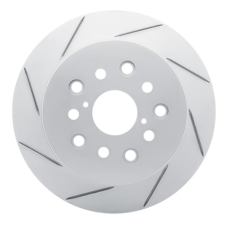 810-75010L Geoperformance Slotted Brake Rotor, 2001-2006 Lexus/Toyota/Scion, Position: Rear Left