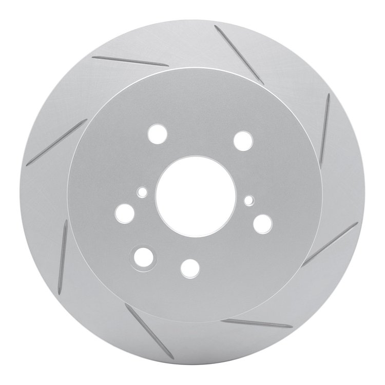 810-75015R Geoperformance Slotted Brake Rotor, 2006-2015 Lexus/Toyota/Scion, Position: Rear Right