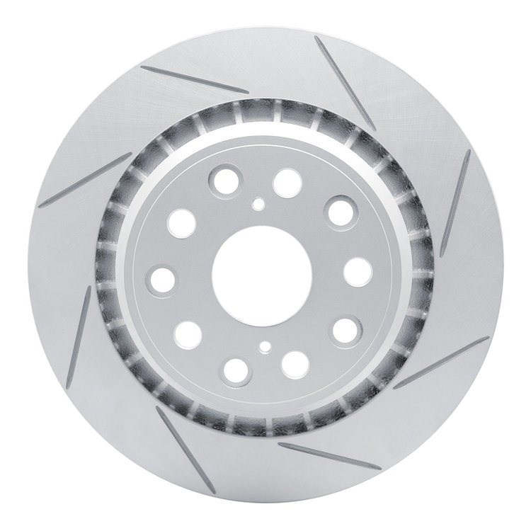 810-75022D Geoperformance Slotted Brake Rotor, 2007-2017 Lexus/Toyota/Scion, Position: Rear Right