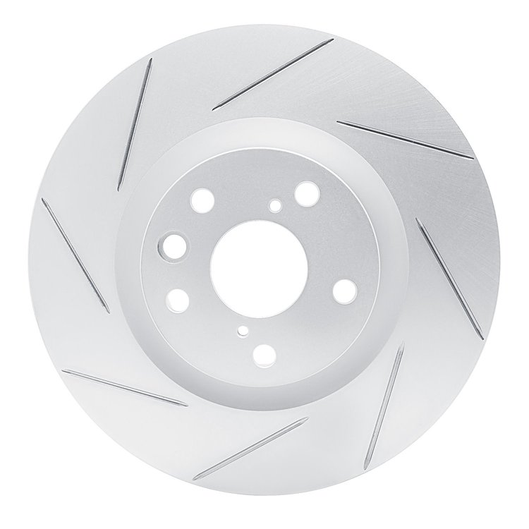 810-75032D Geoperformance Slotted Brake Rotor, 2011-2020 Lexus/Toyota/Scion, Position: Left Front