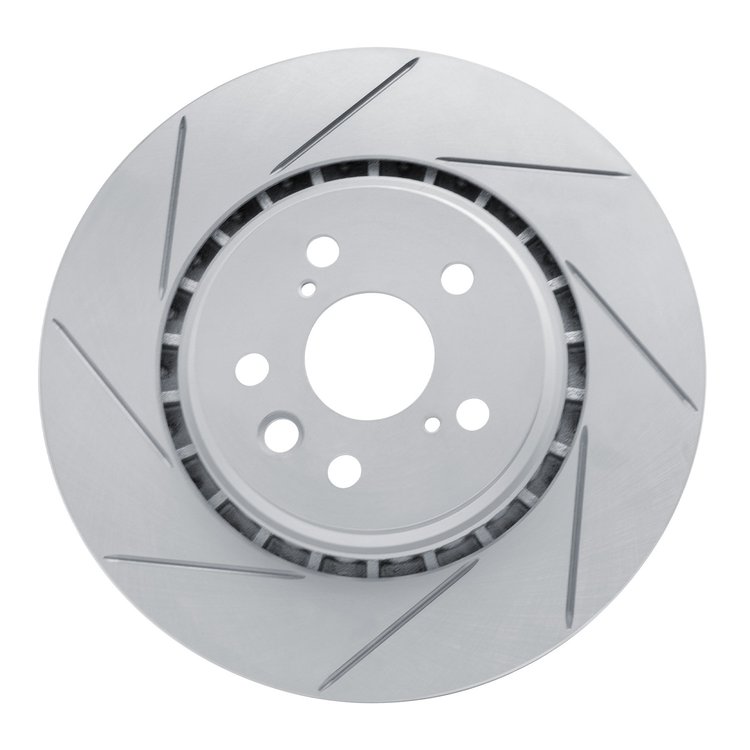 810-75062L Geoperformance Slotted Brake Rotor, Fits Select Lexus/Toyota/Scion, Position: Front Left