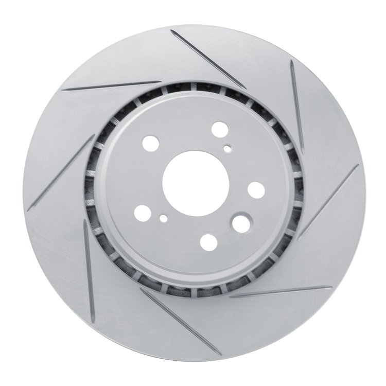 810-75062R Geoperformance Slotted Brake Rotor, Fits Select Lexus/Toyota/Scion, Position: Front Right
