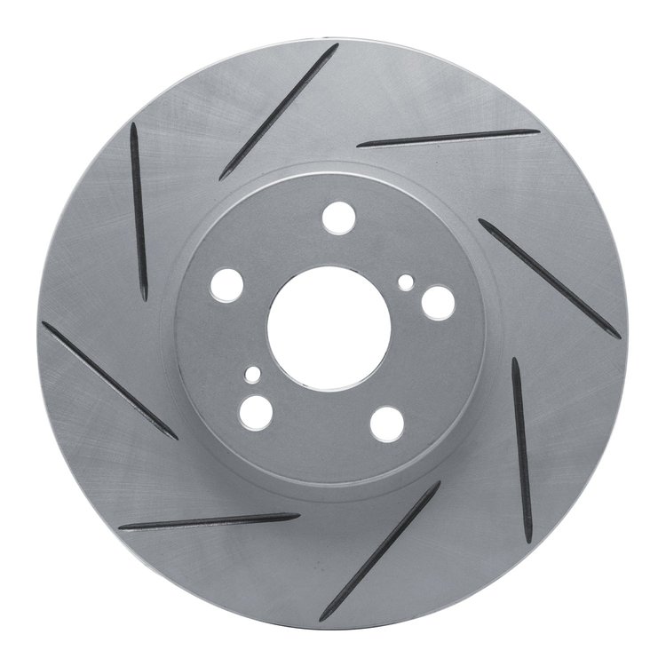 810-76068L Geoperformance Slotted Brake Rotor, 2000-2010 Multiple Makes/Models, Position: Front Left