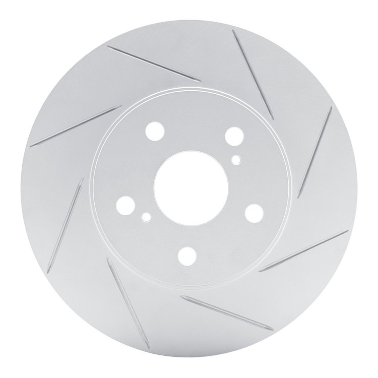 810-76075R Geoperformance Slotted Brake Rotor, 2002-2015 Lexus/Toyota/Scion, Position: Front Right