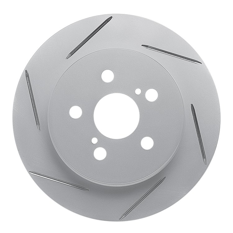 810-76083L Geoperformance Slotted Brake Rotor, Fits Select Multiple Makes/Models, Position: Rear Left