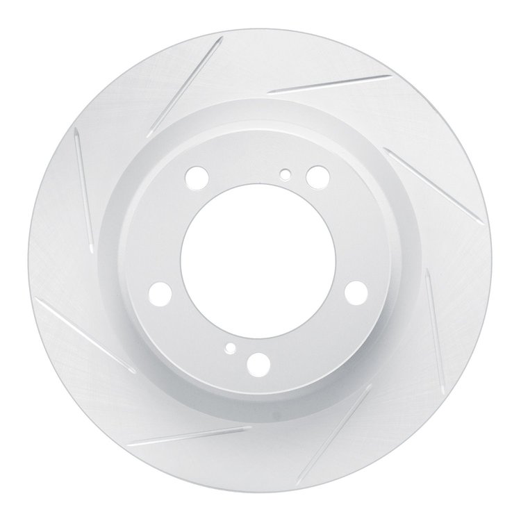 810-76136L Geoperformance Slotted Brake Rotor, Fits Select Lexus/Toyota/Scion, Position: Front Left