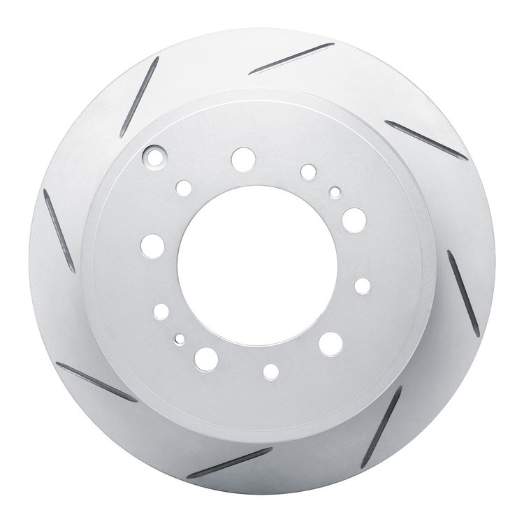 810-76137L Geoperformance Slotted Brake Rotor, Fits Select Lexus/Toyota/Scion, Position: Rear Left