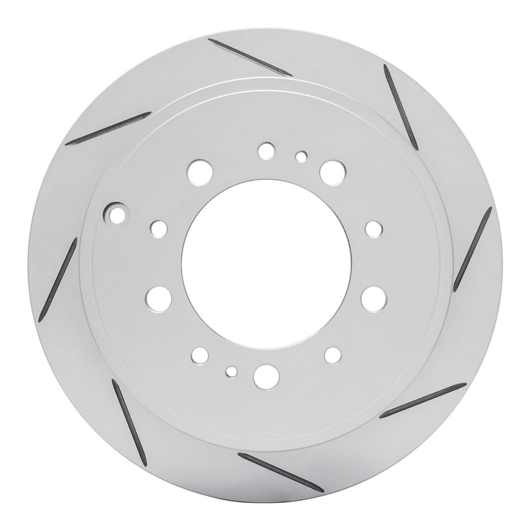 810-76137R Geoperformance Slotted Brake Rotor, Fits Select Lexus/Toyota/Scion, Position: Rear Right