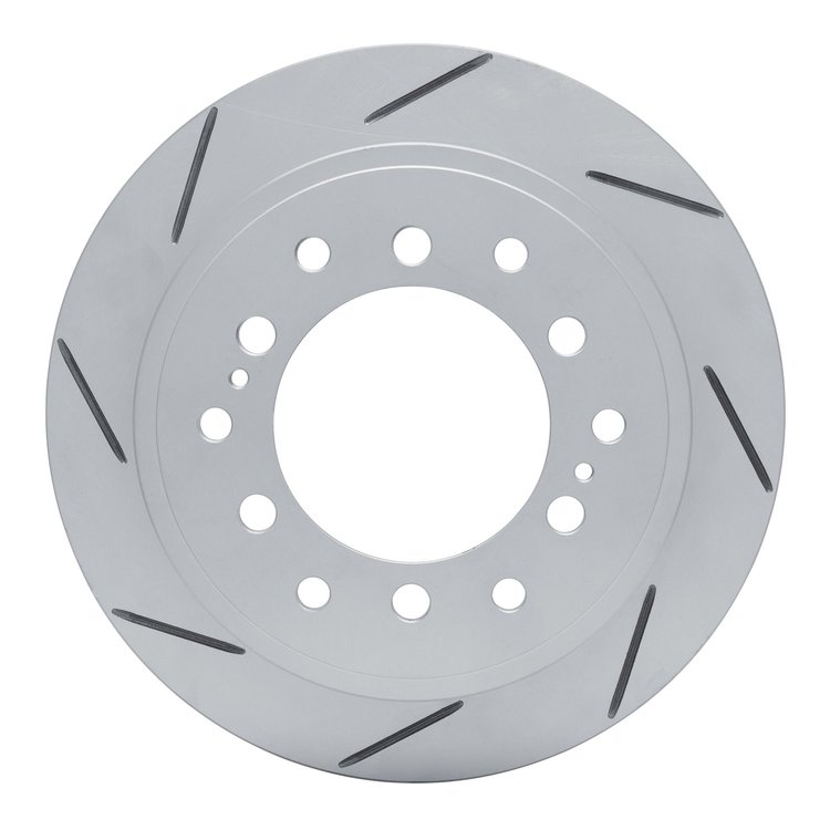 810-76143L Geoperformance Slotted Brake Rotor, Fits Select Lexus/Toyota/Scion, Position: Rear Left