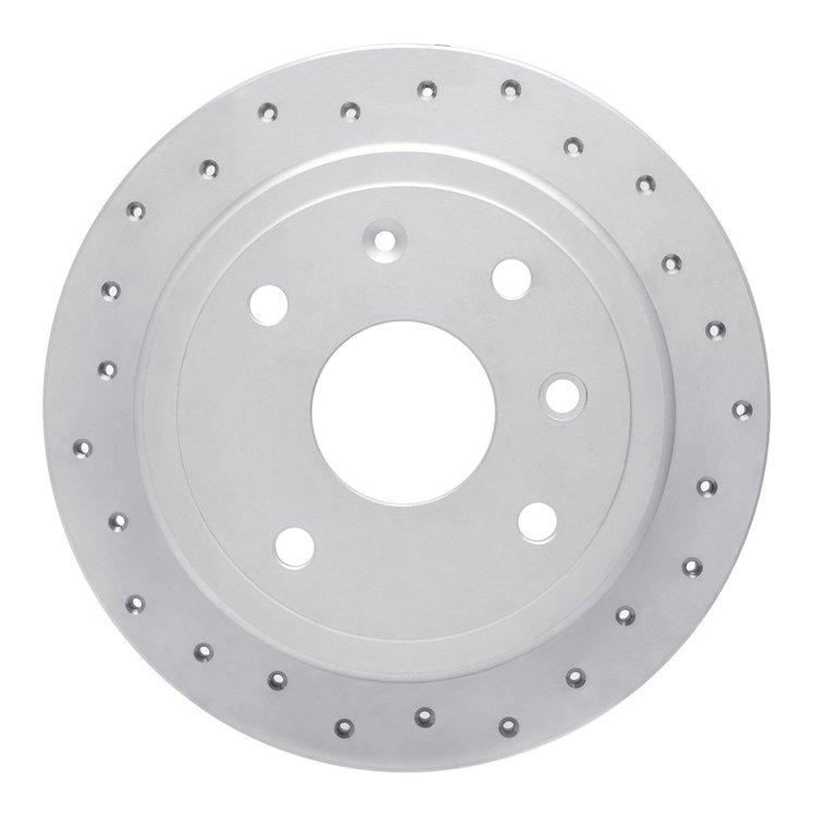 820-01011L Geoperformance Drilled Brake Rotor, 2004-2010 Multiple Makes/Models, Position: Rear Left