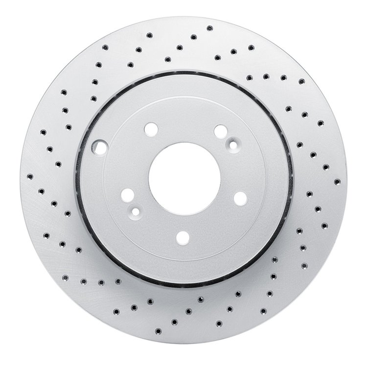 820-03031L Geoperformance Drilled Brake Rotor, 2010-2016 Kia/Hyundai/Genesis, Position: Rear Left