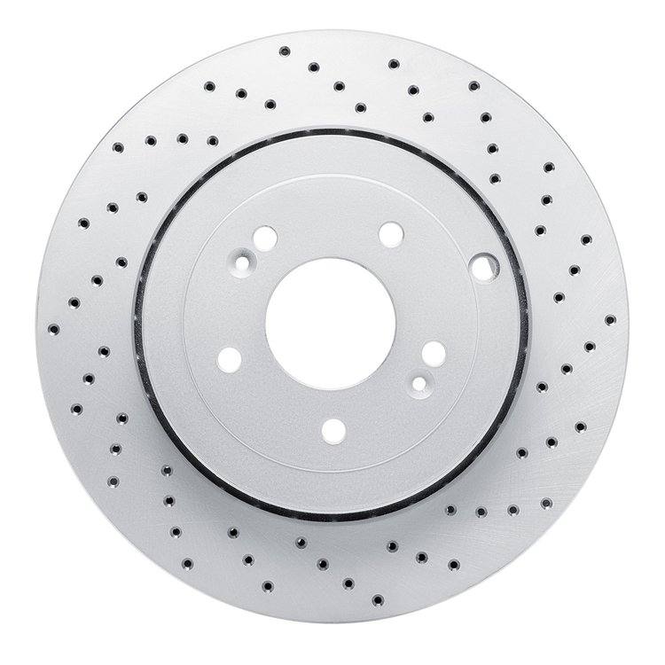 820-03031R Geoperformance Drilled Brake Rotor, 2010-2016 Kia/Hyundai/Genesis, Position: Rear Right