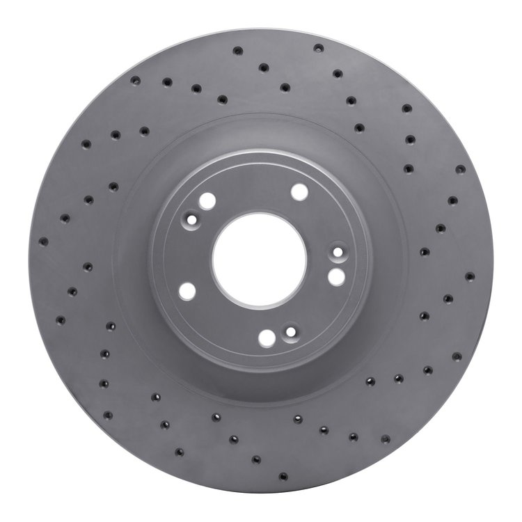 820-03036R Geoperformance Drilled Brake Rotor, 2011-2017 Kia/Hyundai/Genesis, Position: Front Right