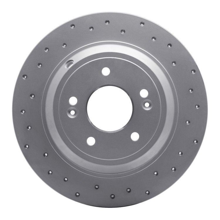 820-03039R Geoperformance Drilled Brake Rotor, 2009-2020 Kia/Hyundai/Genesis, Position: Rear Right