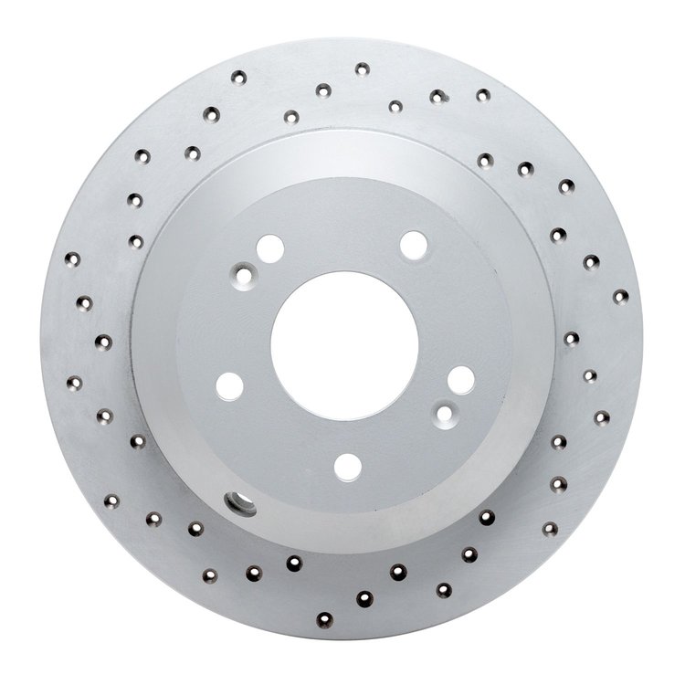 820-03050L Geoperformance Drilled Brake Rotor, 2010-2021 Kia/Hyundai/Genesis, Position: Rear Left