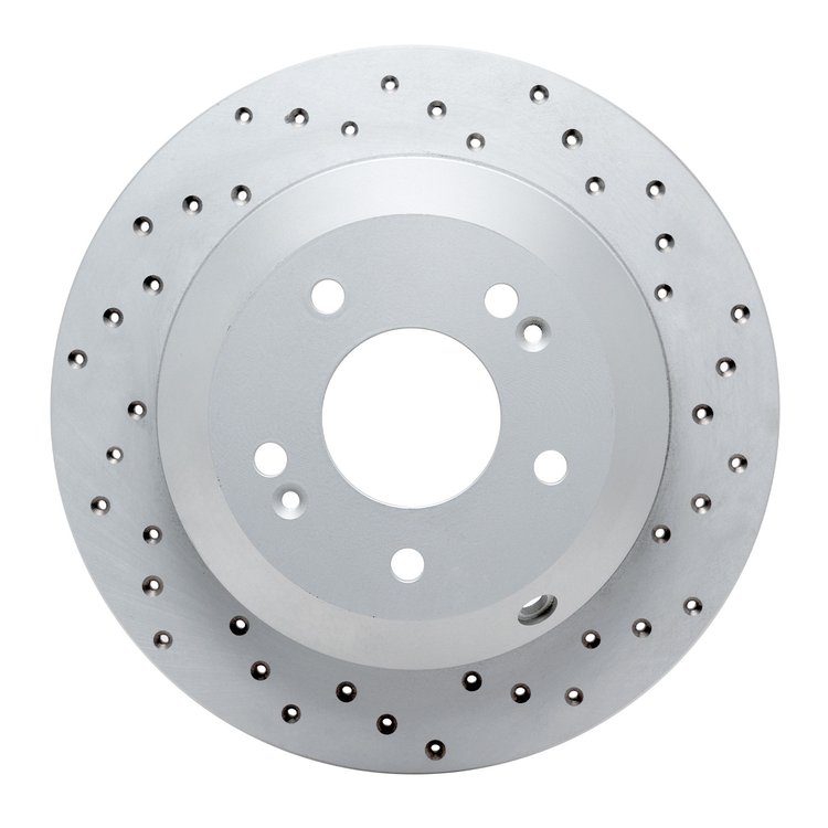 820-03050R Geoperformance Drilled Brake Rotor, 2010-2021 Kia/Hyundai/Genesis, Position: Rear Right