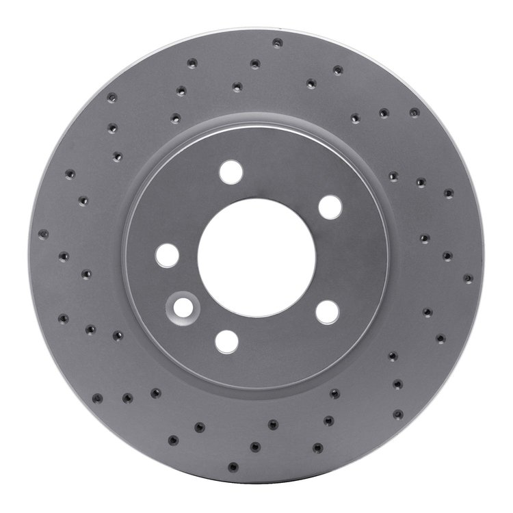 820-11013R Geoperformance Drilled Brake Rotor, 2005-2007 Land Rover, Position: Front Right