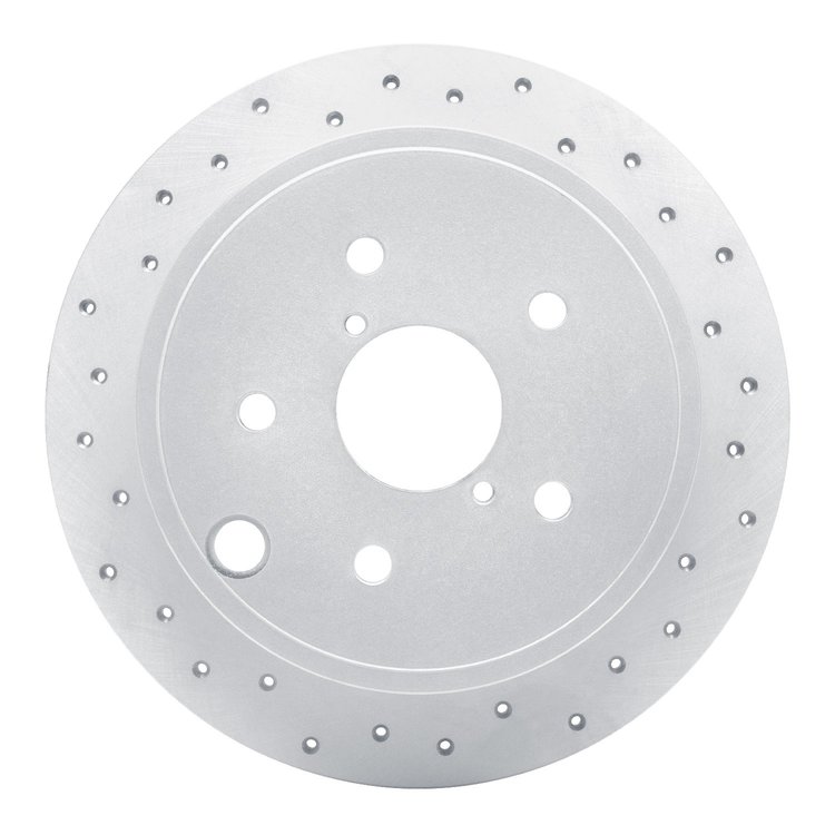 820-13024L Geoperformance Drilled Brake Rotor, 2015-2021 Subaru, Position: Rear Left