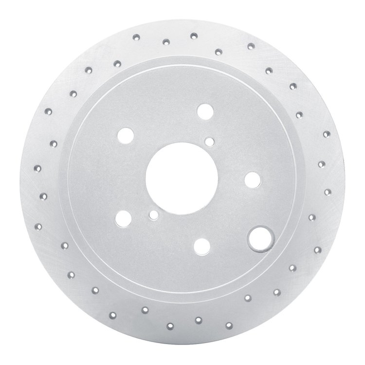 820-13024R Geoperformance Drilled Brake Rotor, 2015-2021 Subaru, Position: Rear Right
