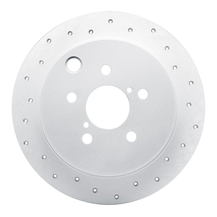 820-13025R Geoperformance Drilled Brake Rotor, Fits Select Subaru, Position: Rear Right
