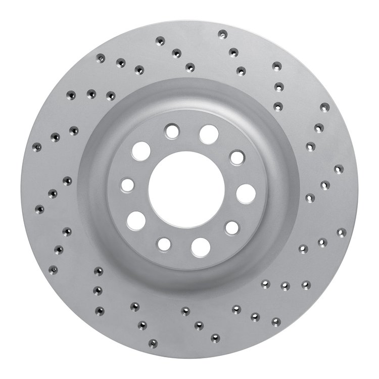 820-16013R Geoperformance Drilled Brake Rotor, Fits Select Alfa Romeo, Position: Rear Right