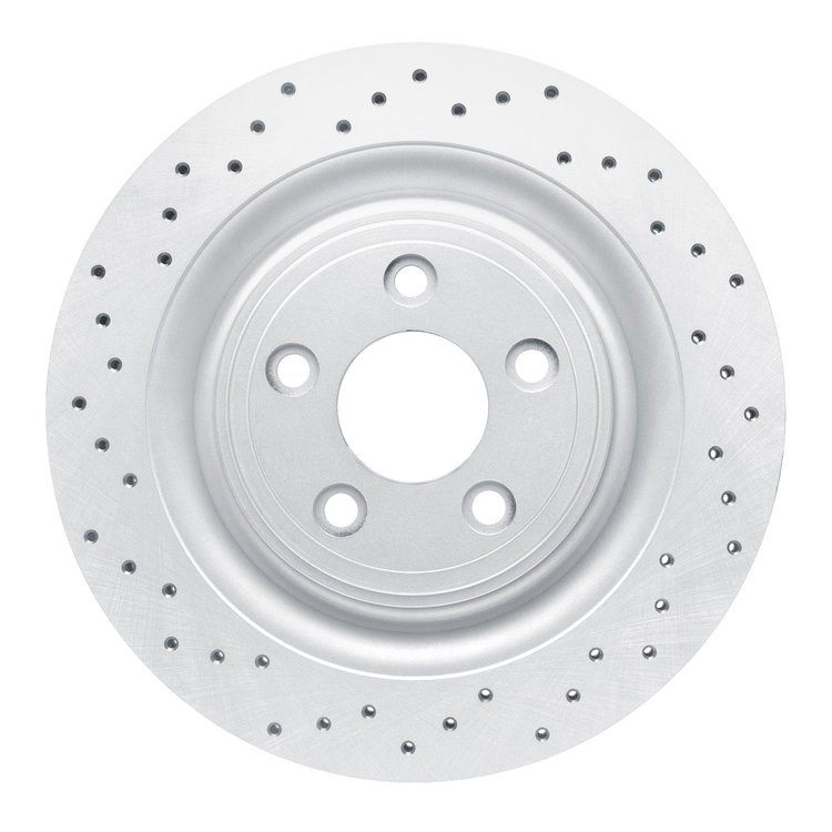 820-20018L Geoperformance Drilled Brake Rotor, 2006-2015 Jaguar, Position: Rear Left