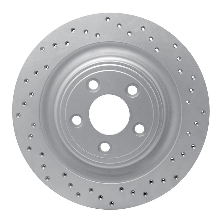 820-20018R Geoperformance Drilled Brake Rotor, 2006-2015 Jaguar, Position: Rear Right