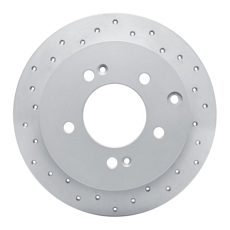 820-21013L Geoperformance Drilled Brake Rotor, 2010-2013 Kia/Hyundai/Genesis, Position: Rear Left