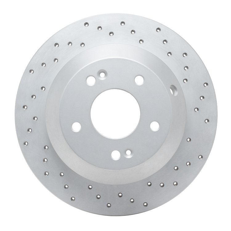 820-21029R Geoperformance Drilled Brake Rotor, 2015-2020 Kia/Hyundai/Genesis, Position: Rear Right