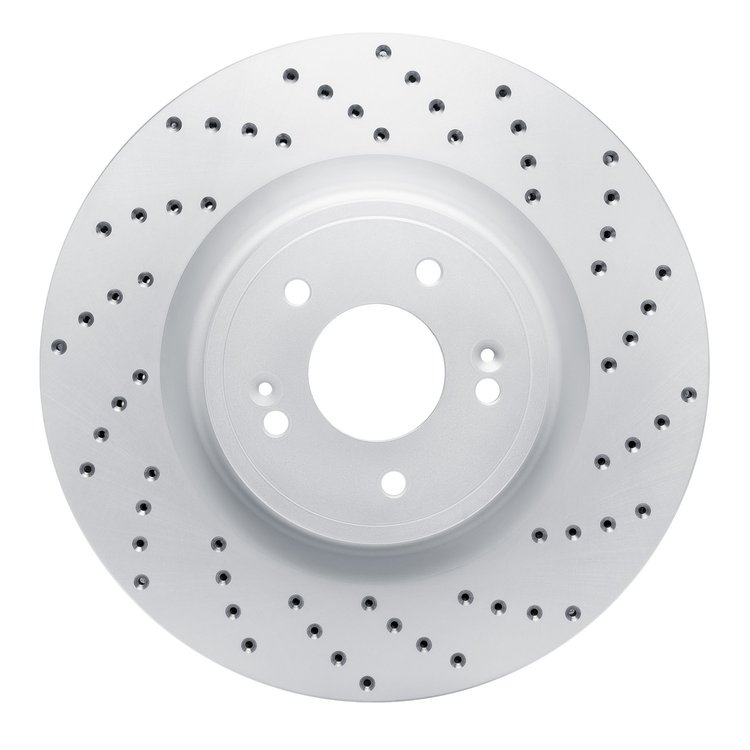 820-21038R Geoperformance Drilled Brake Rotor, Fits Select Kia/Hyundai/Genesis, Position: Front Right