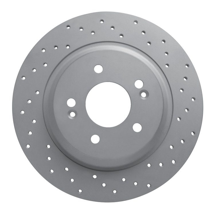 820-21047R Geoperformance Drilled Brake Rotor, Fits Select Kia/Hyundai/Genesis, Position: Rear Right